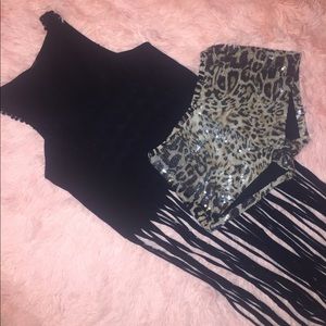 4 for $20 - Sequin Leopard Print Short Shorts 🌟